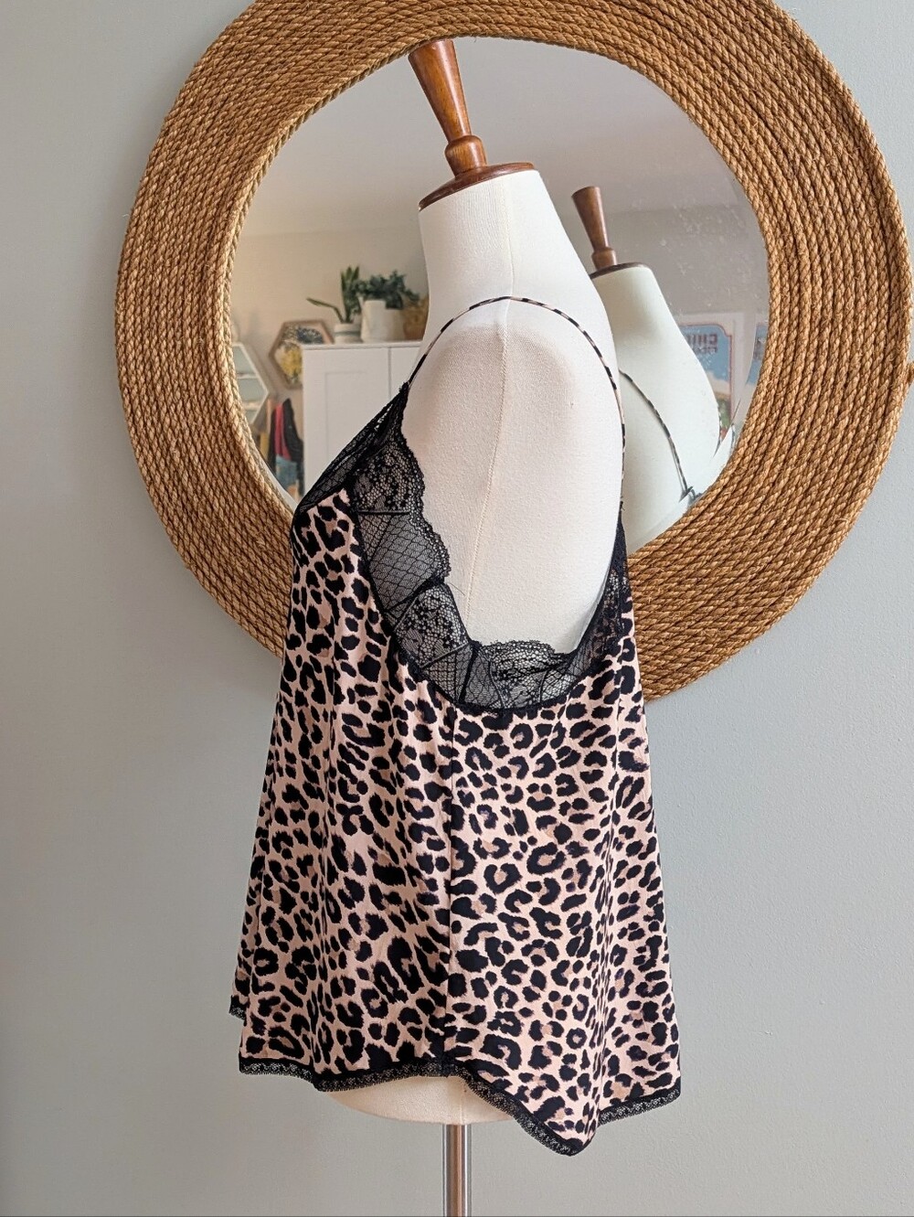 Zadig & Voltaire Christy Leopard And Lace Cami - Picture 3 of 6